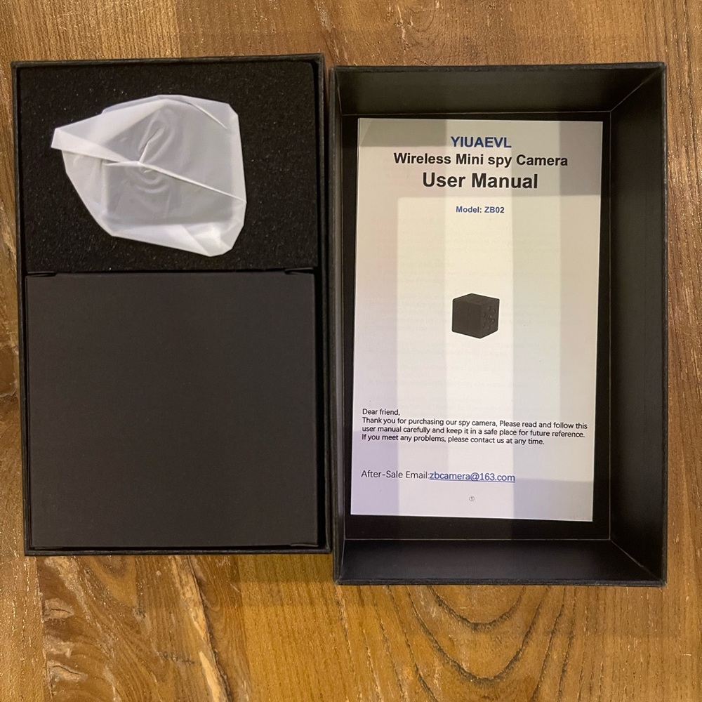 New Black Wireless Mini Camera